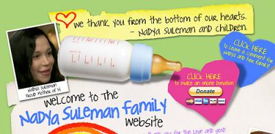 Nadya Suleman's Website
